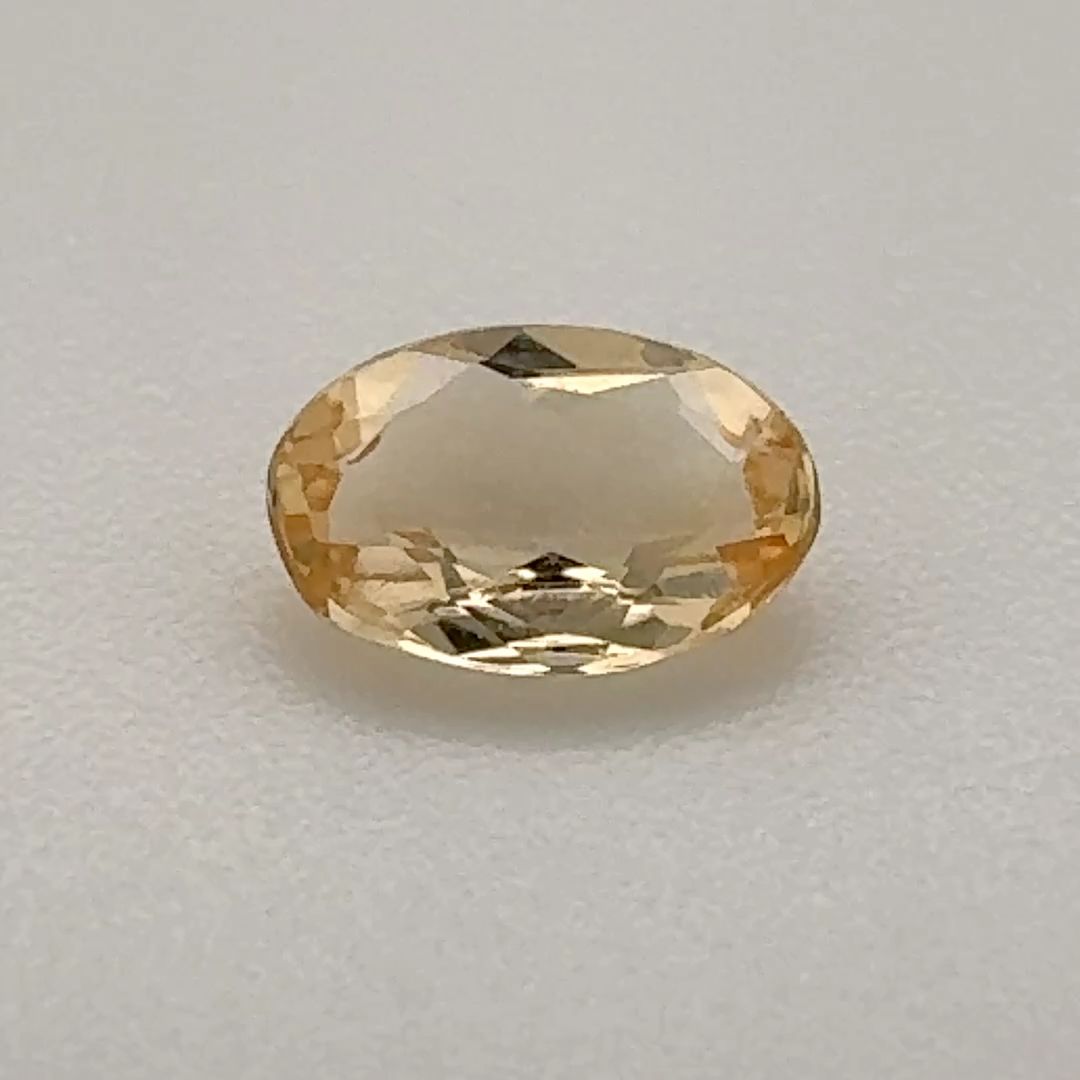 Topaz Yellow Oval 0.43ct