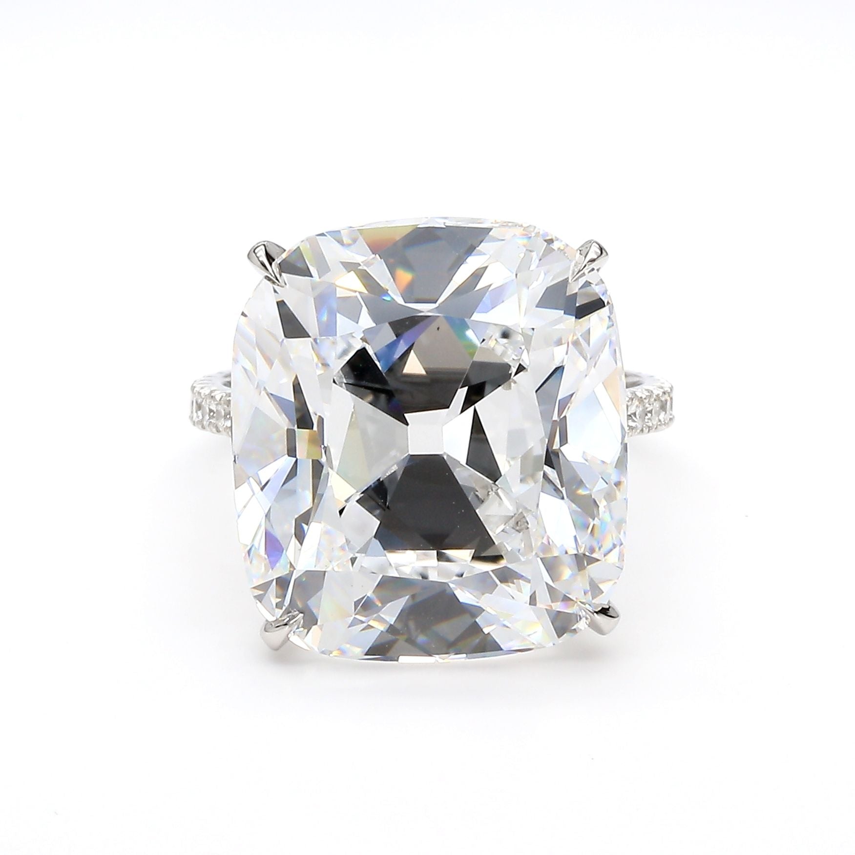 19.46ct · Cushion