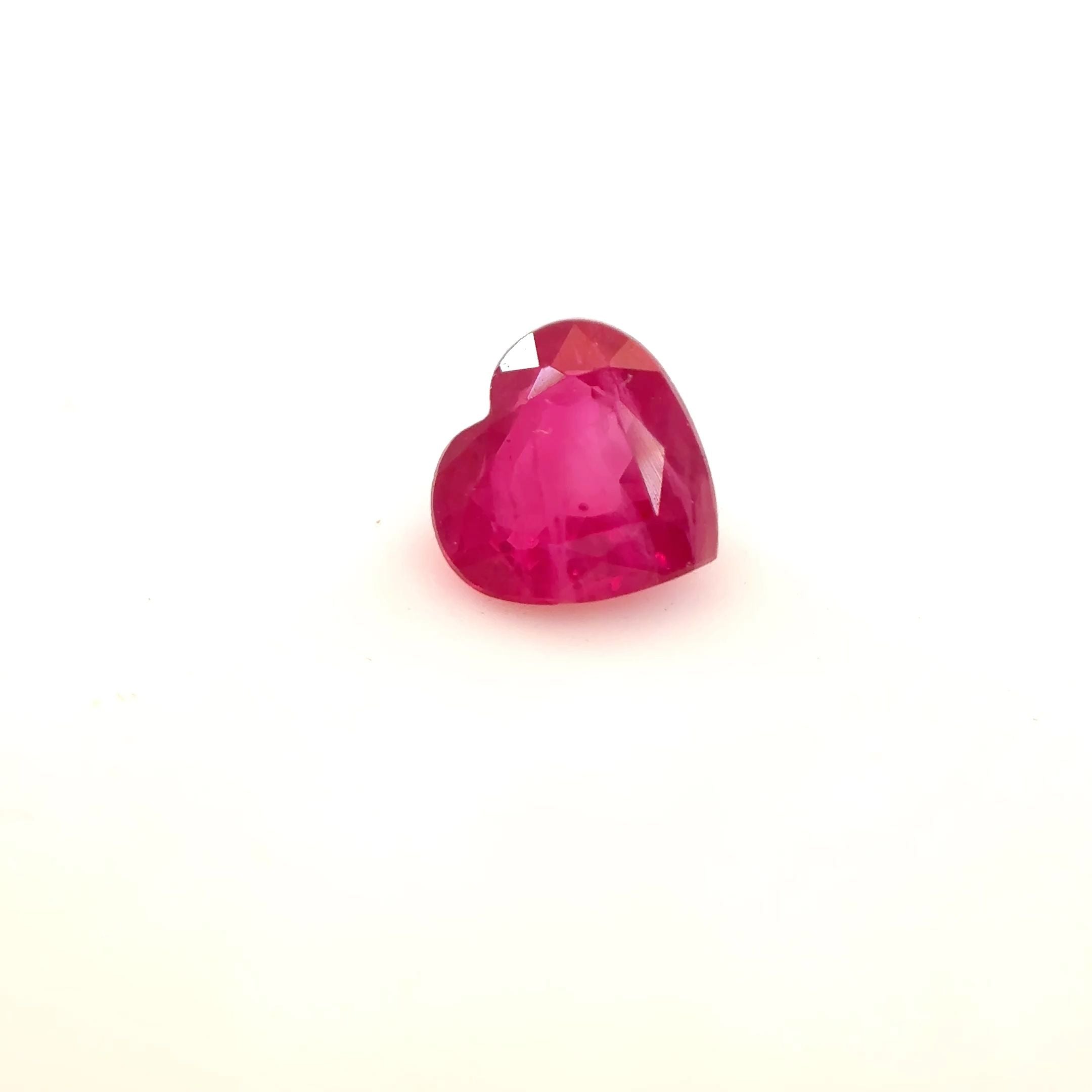 Ruby Red Heart 0.45ct