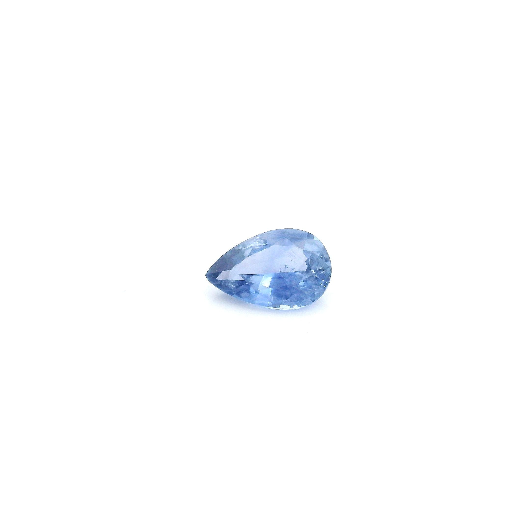 Sapphire Blue Pear 0.42ct