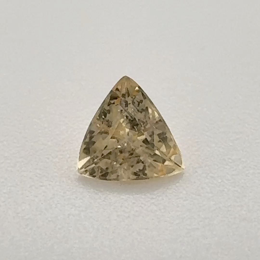 Topaz Yellow Trilliant 0.4ct