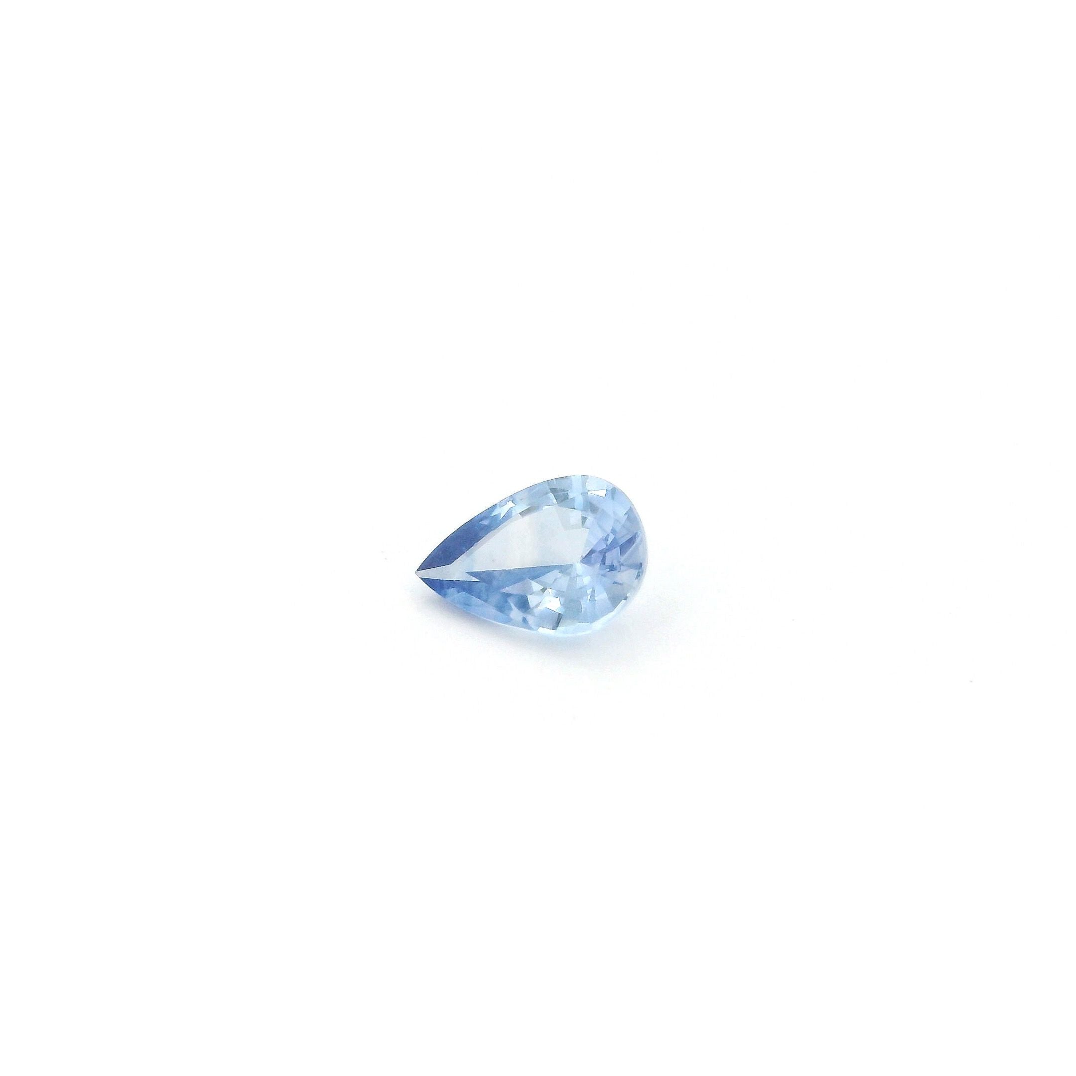 Sapphire Blue Pear 0.4ct